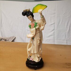 VTG Vita Hong Kong Geisha Woman Celluloid Figurine